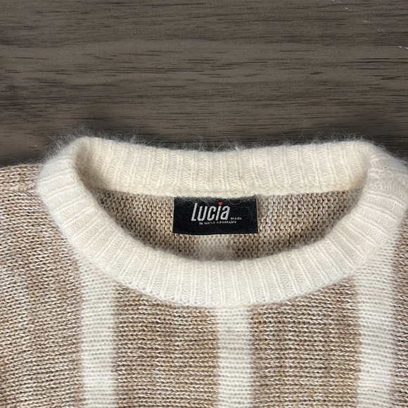 LUCIA ANGORA/MOHAIR PULLOVER SWEATER SMALL - Picture 10 of 16